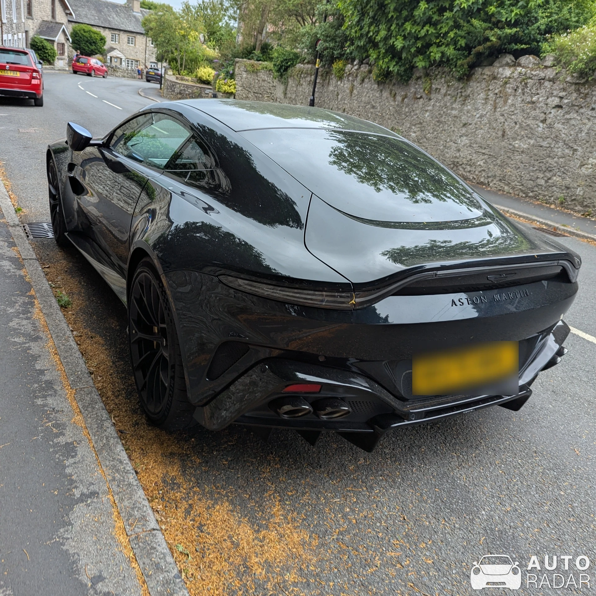 Aston Martin V8 Vantage spotted in Carnforth