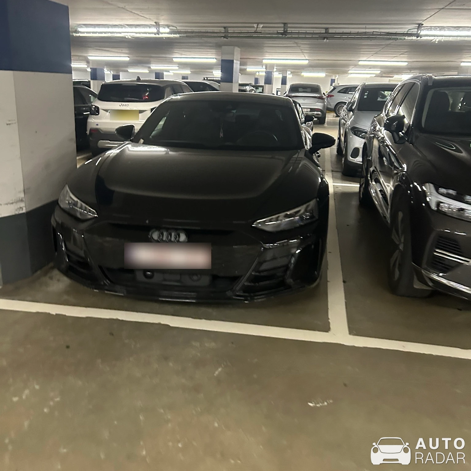 Audi E-Tron GT spotted in Leuven