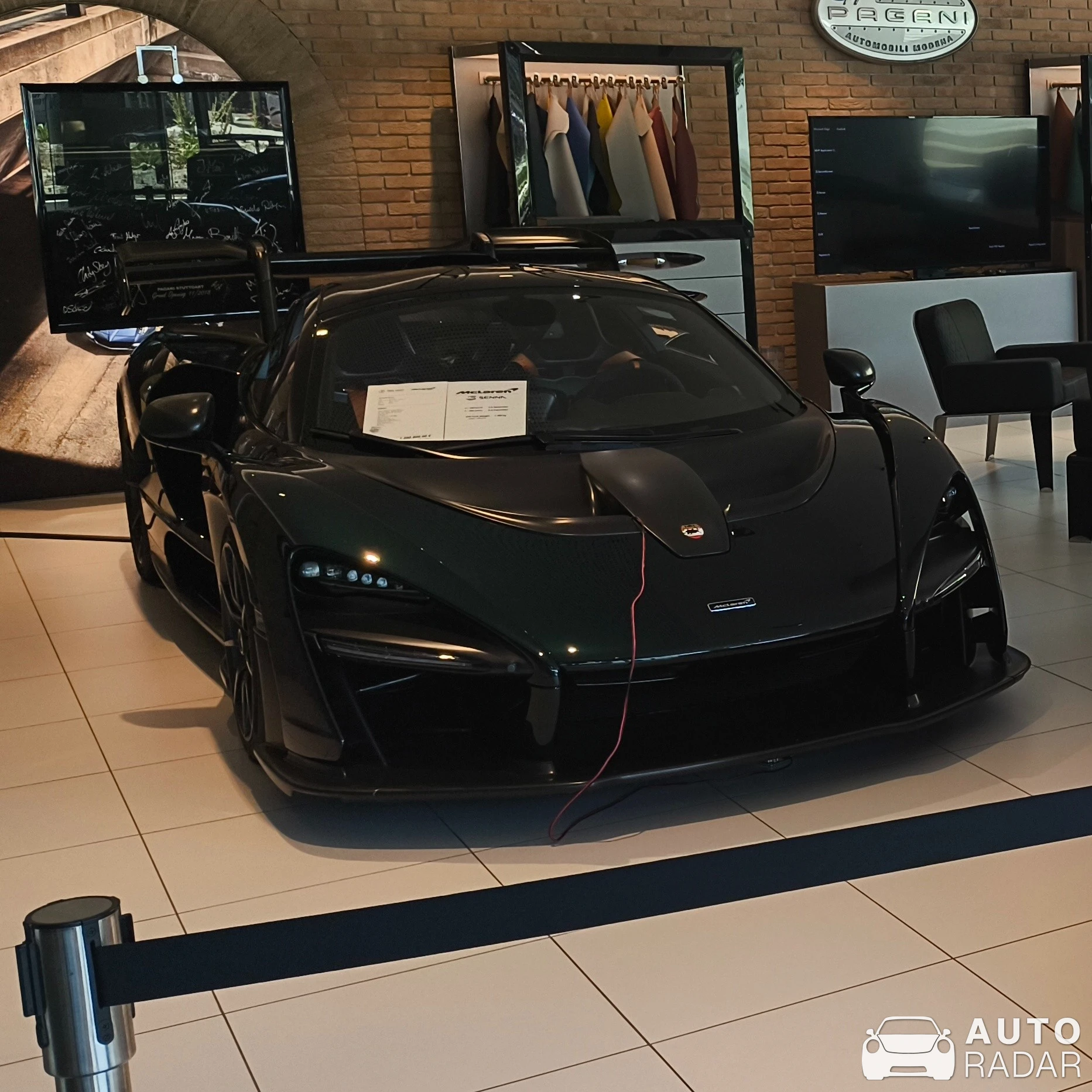 McLaren Senna spotted in Tübingen