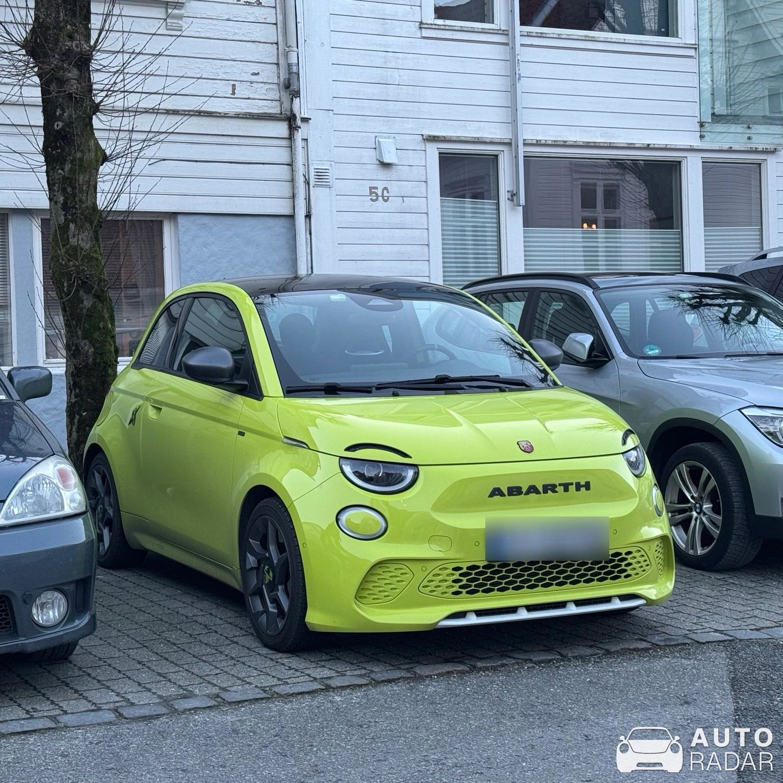 Abarth 500e spotted in Stavanger