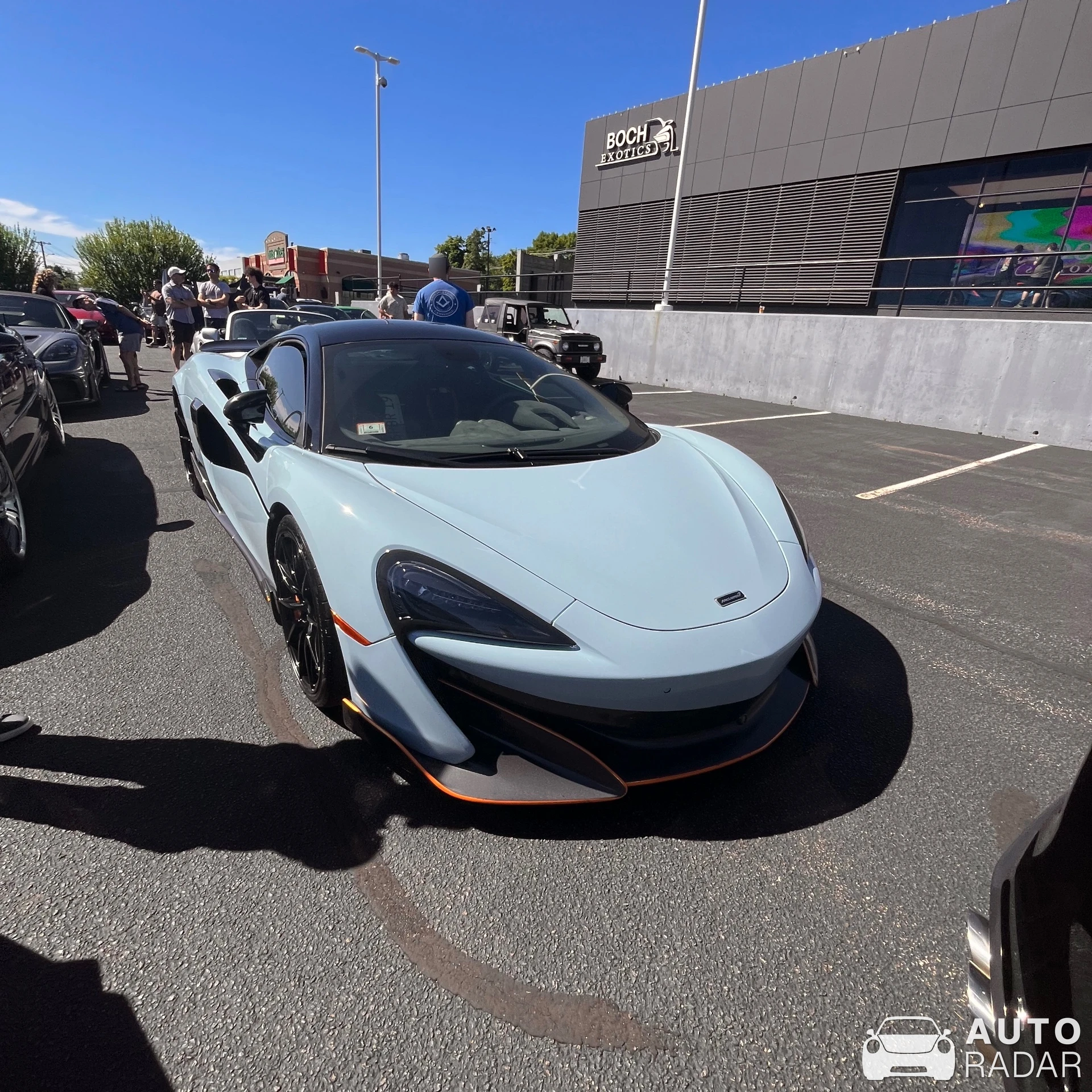 McLaren 600LT spotted in Sharon