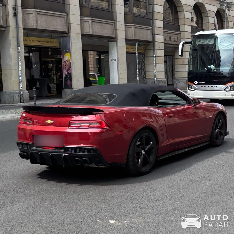 Chevrolet Camaro ZL1 spotted in Berliini