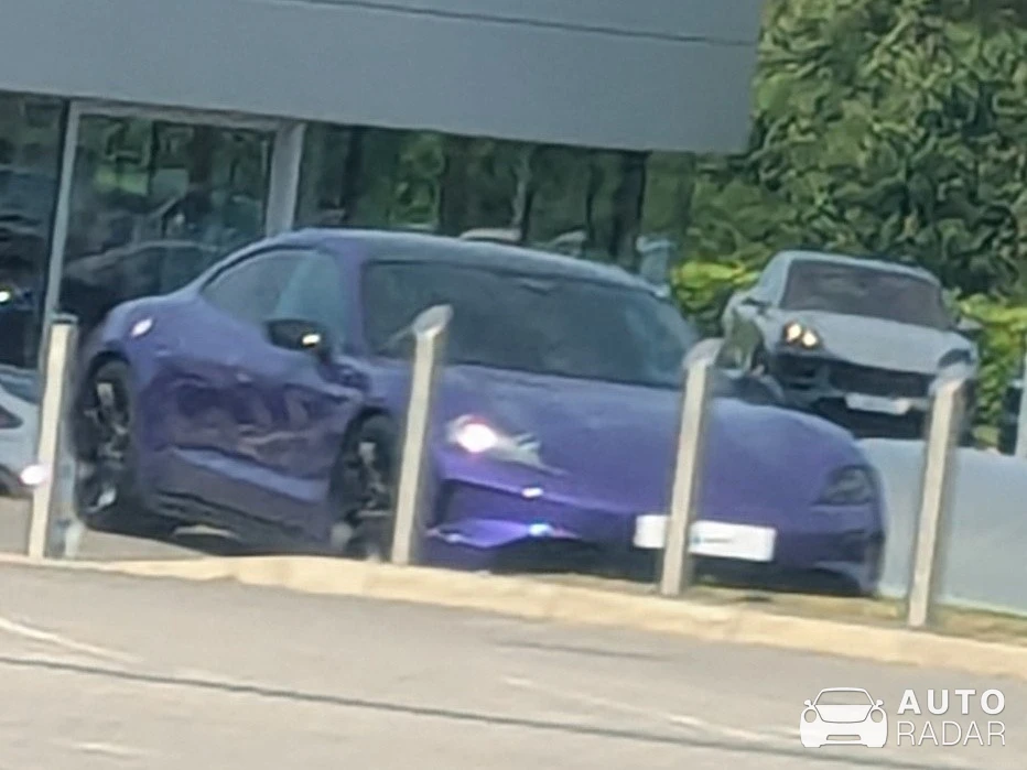 Porsche Taycan spotted