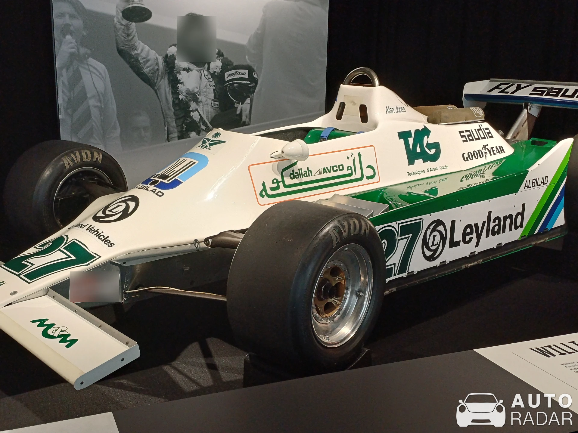 Williams FW07 spotted