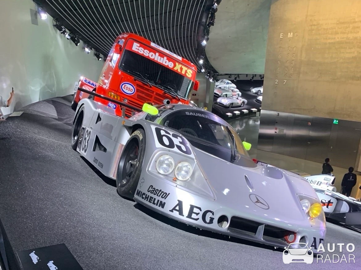 Sauber C9 spotted in Στουτγκάρδη