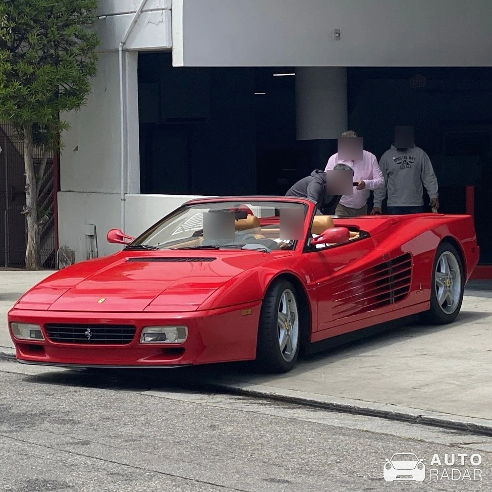 Ferrari 512 TR Spider spotted in Los Angeles