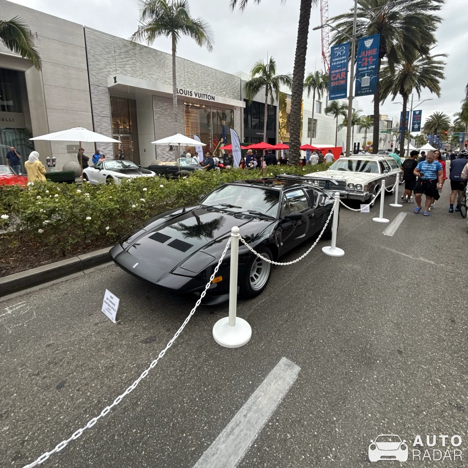 De Tomaso Pantera GT5S spotted in Beverly Hills