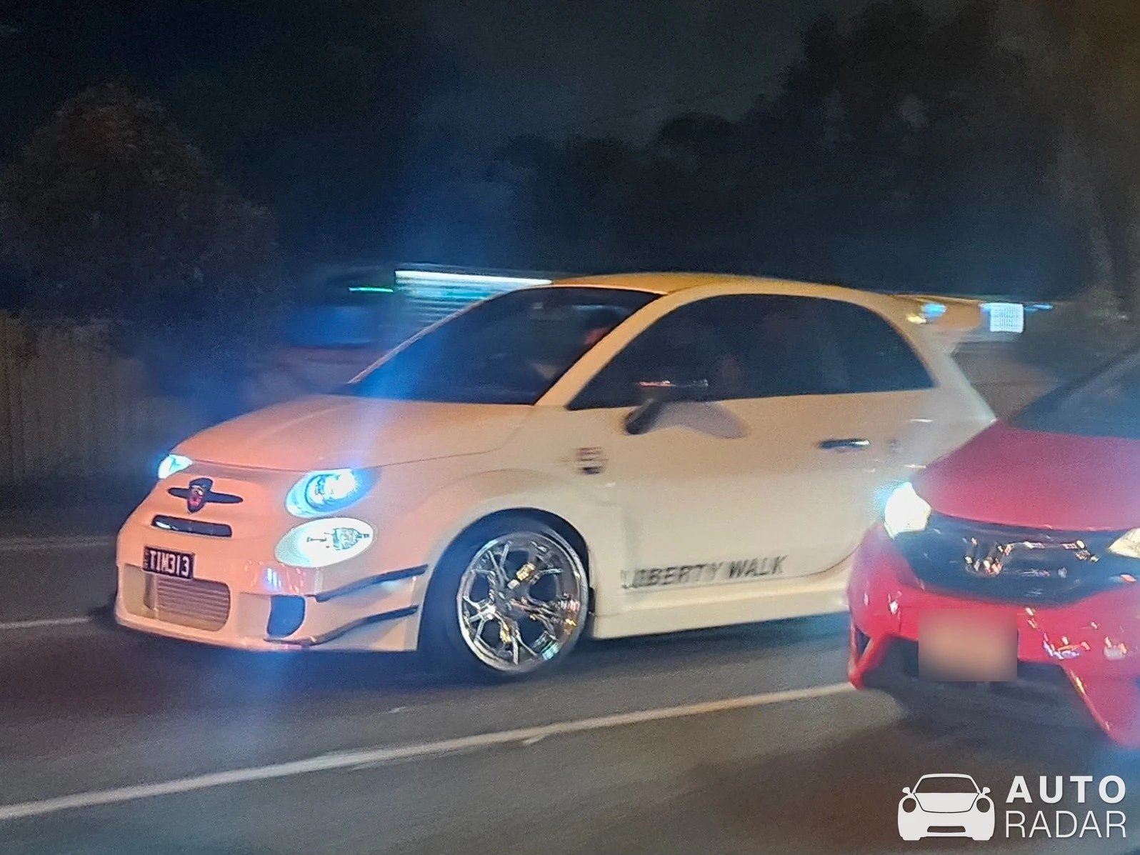 Abarth 595 FRP LB WORKS spotted in Acacia Ridge