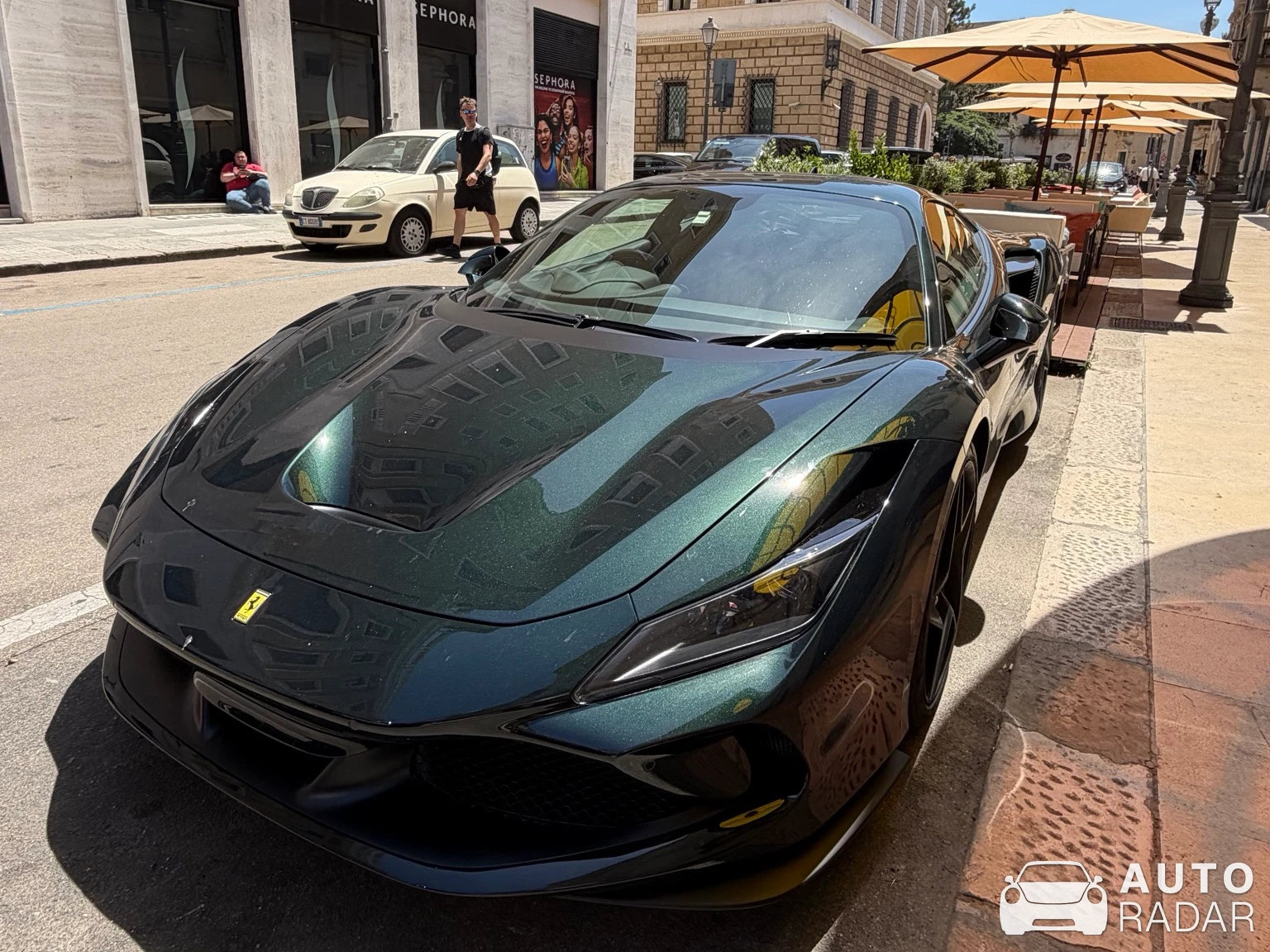 Ferrari F8 Tributo spotted in Lecce