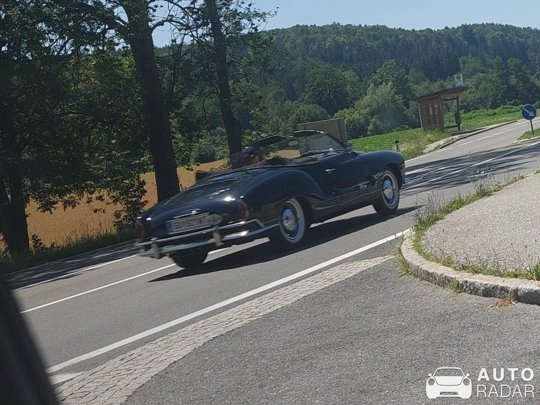 Volkswagen Type 14 Karmann-Ghia Cabriolet spotted in Hausmannstätten
