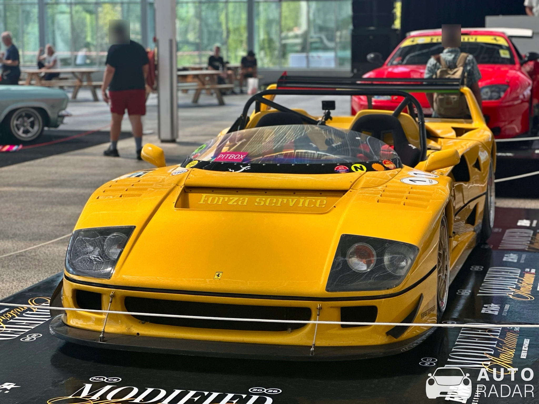 Ferrari F40 LM Barchetta spotted in Vijfhuizen