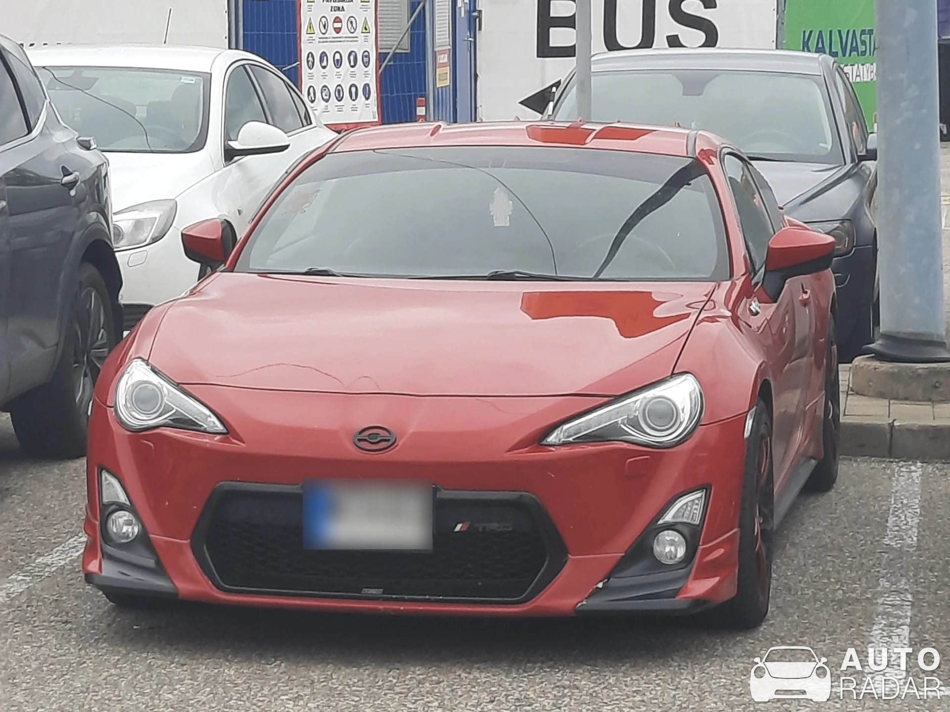 Toyota GT86 spotted in Avižieniai