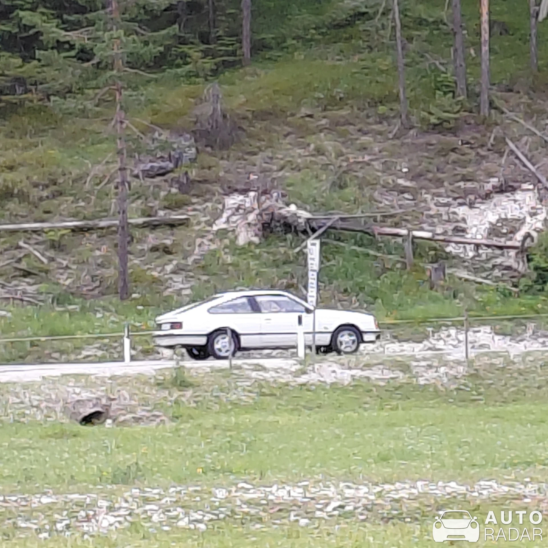 Opel Monza spotted in Dobbiaco