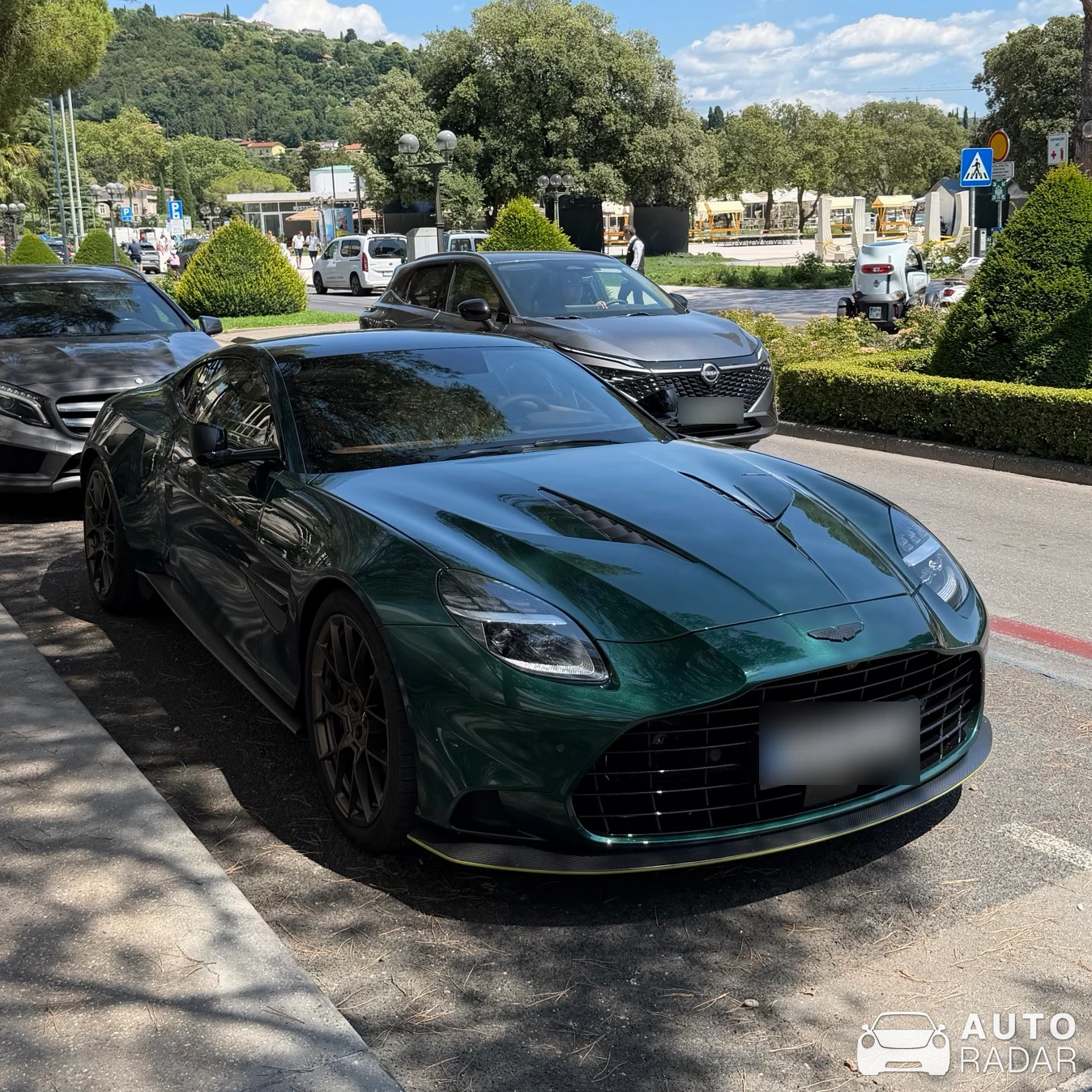 Aston Martin Vanquish spotted in Portorož