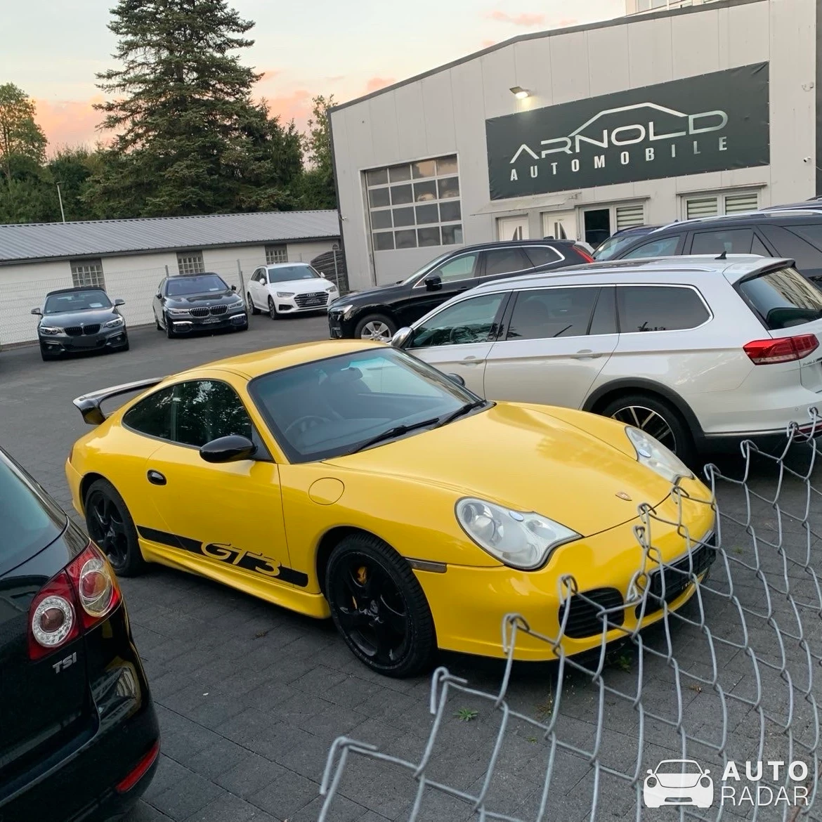Porsche 996 GT3 spotted