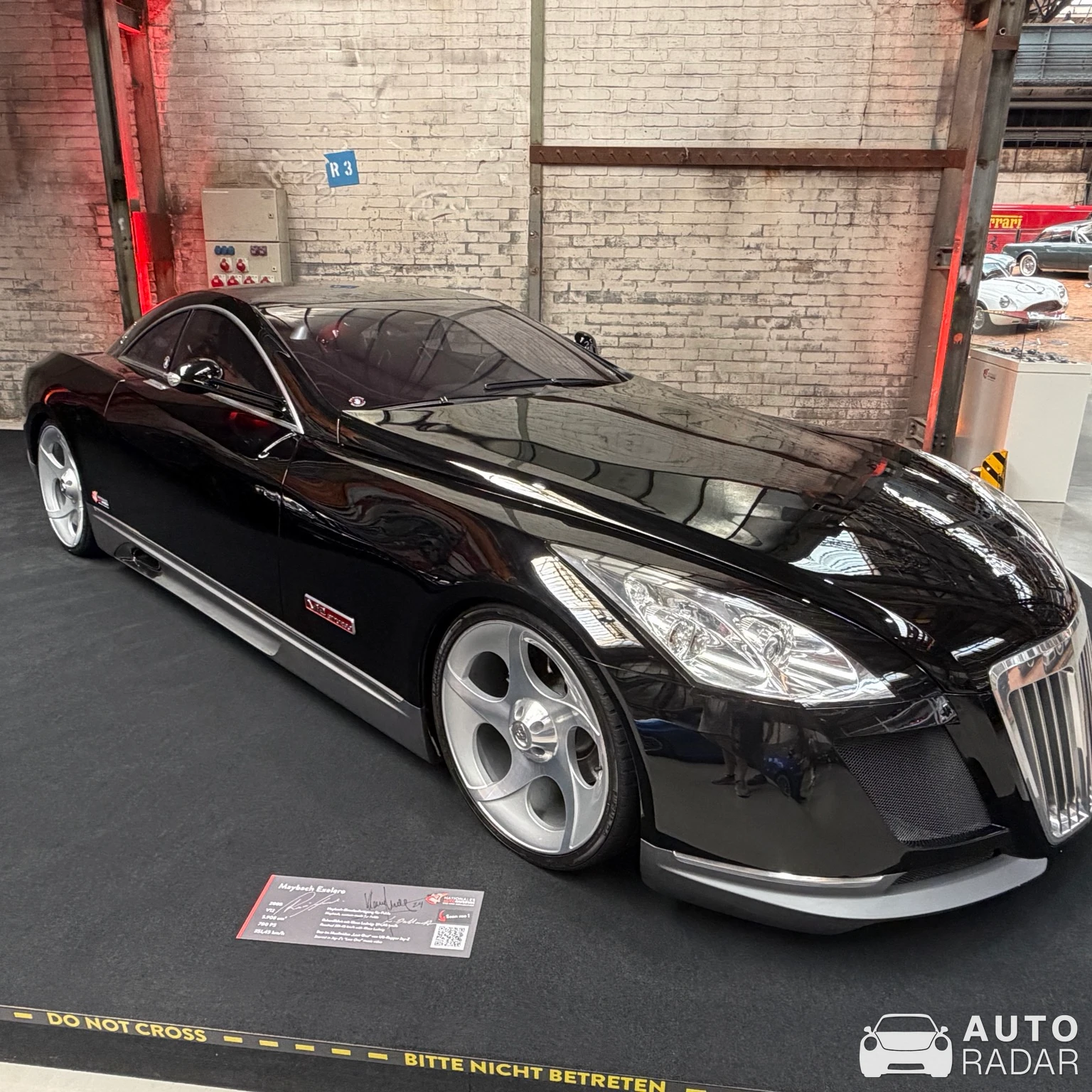 Maybach Exelero Concept Car spotted in Dietzhölztal
